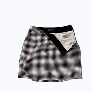Nike Golf Women’s Size 8 SKORT Black White Houndstooth FIT DRY Activewear Skirt